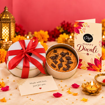 Diwali Viral Cookie Tin | Giant Chocolate Chunk Cookie