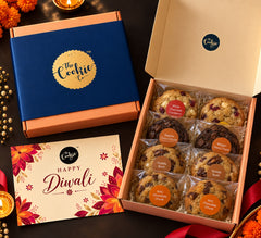 Diwali Gourmet Cookie Box | 8 Assorted Cookies