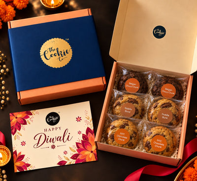 Diwali Gourmet Cookie Box | 6 Assorted Cookies