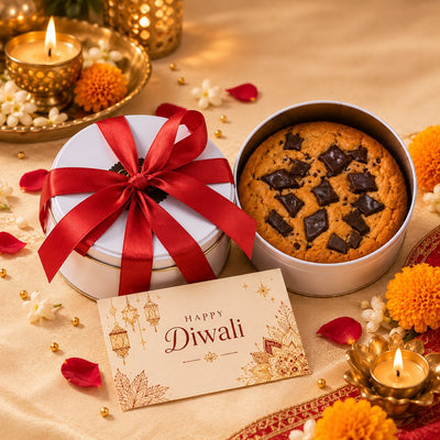 Diwali Viral Cookie Tin | Giant Chocolate Chunk Cookie
