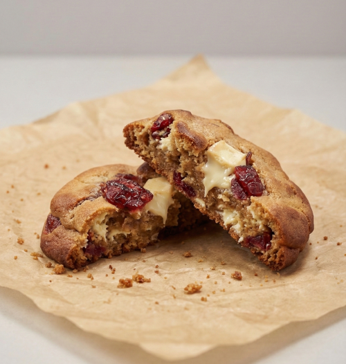 white chocolate cranberry Cookies - The - CookieCo
